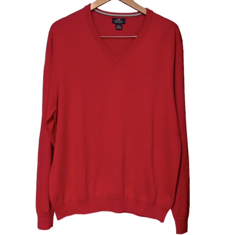 346 Brooks Brothers 100% supima cotton sweater.
